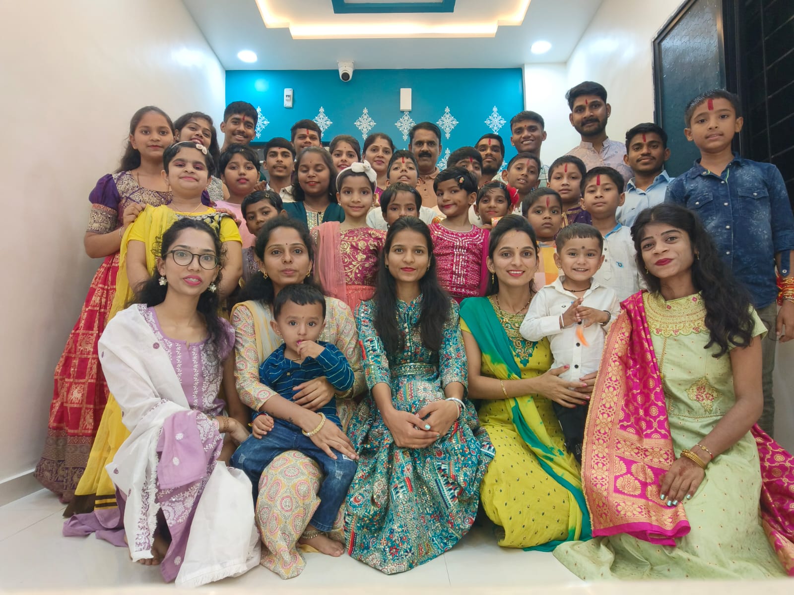 Children celebrating